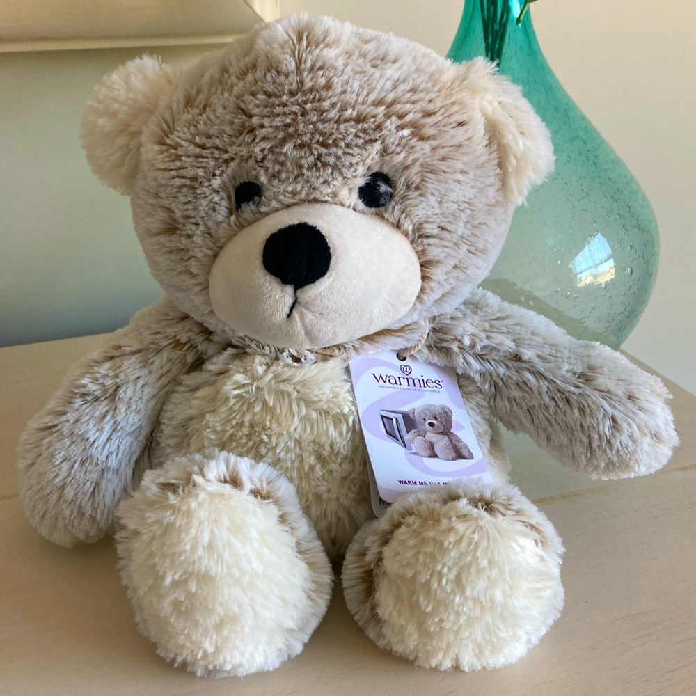 NWT Warmies Plush Teddy Bear